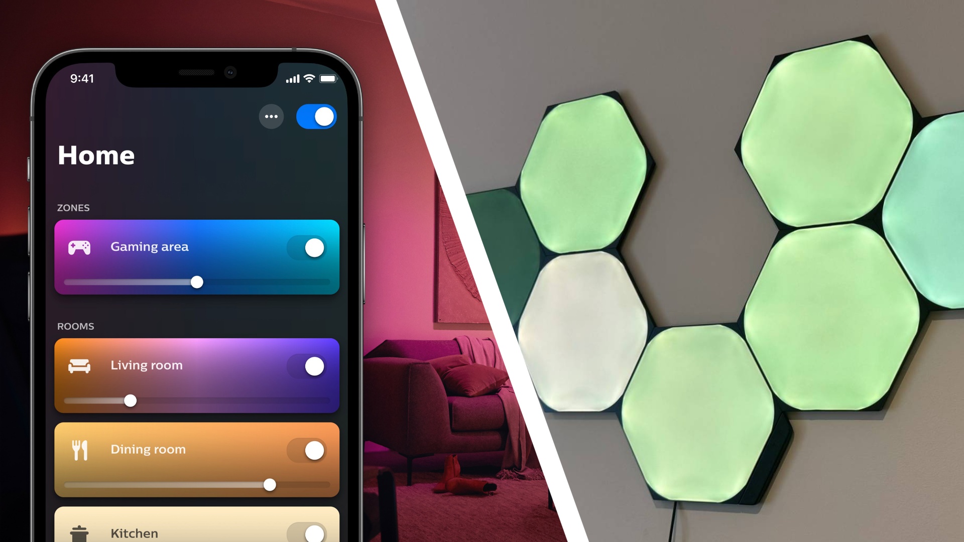 Philips Hue ve Nanoleaf iş birliği neredeyse onaylandı: Nanoleaf ışıklarınızı Hue uygulamasına ekleyebileceksiniz