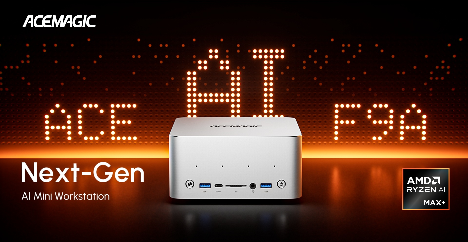 ACEMAGIC’in F9A Ryzen AI MAX+ 495 Mini İş İstasyonu, 395’e Göre %60 Daha İyi AI Model Desteği ve 192 GB Bellek Sunuyor