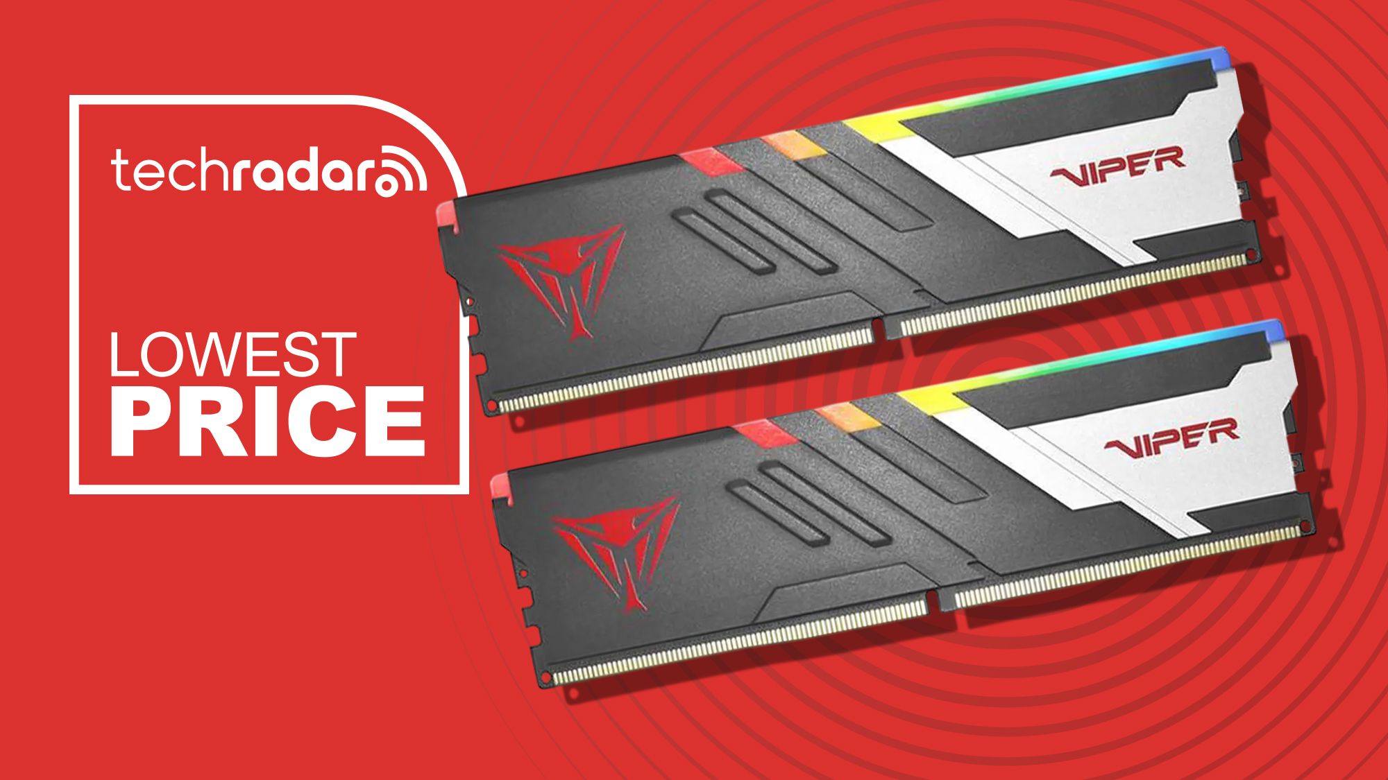 Patriot Viper Venom 32 GB DDR5‑6000, RGB’li ve $80 Ucuza