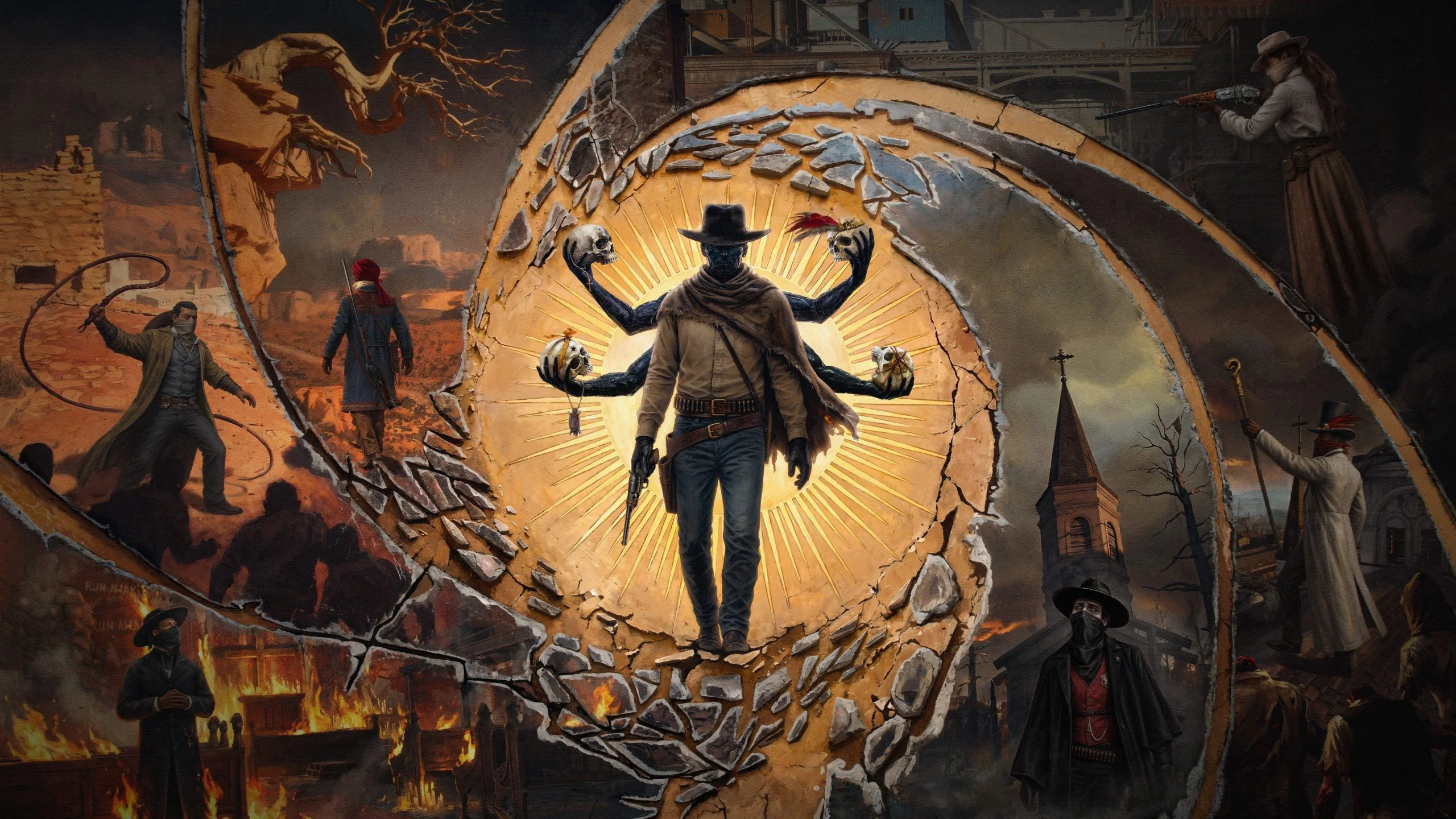 Guns of Eschaton Duyuruldu: Vahşi Batı Temalı Soulslike Nişancı Geliyor