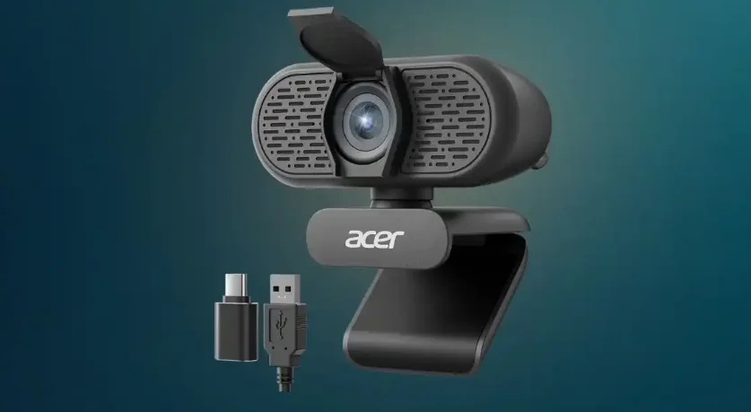 Acer A640 4K webcam, Sony sensör ve AI gürültü önleme özelliğiyle Amazon’da