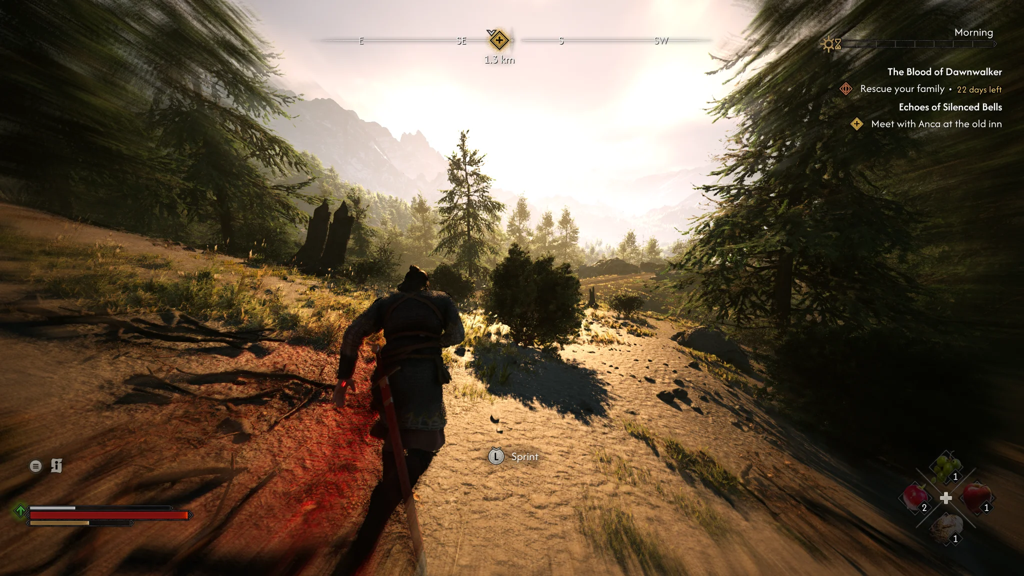 The Blood of Dawnwalker a&ccedil;ık d&uuml;nya manzarası