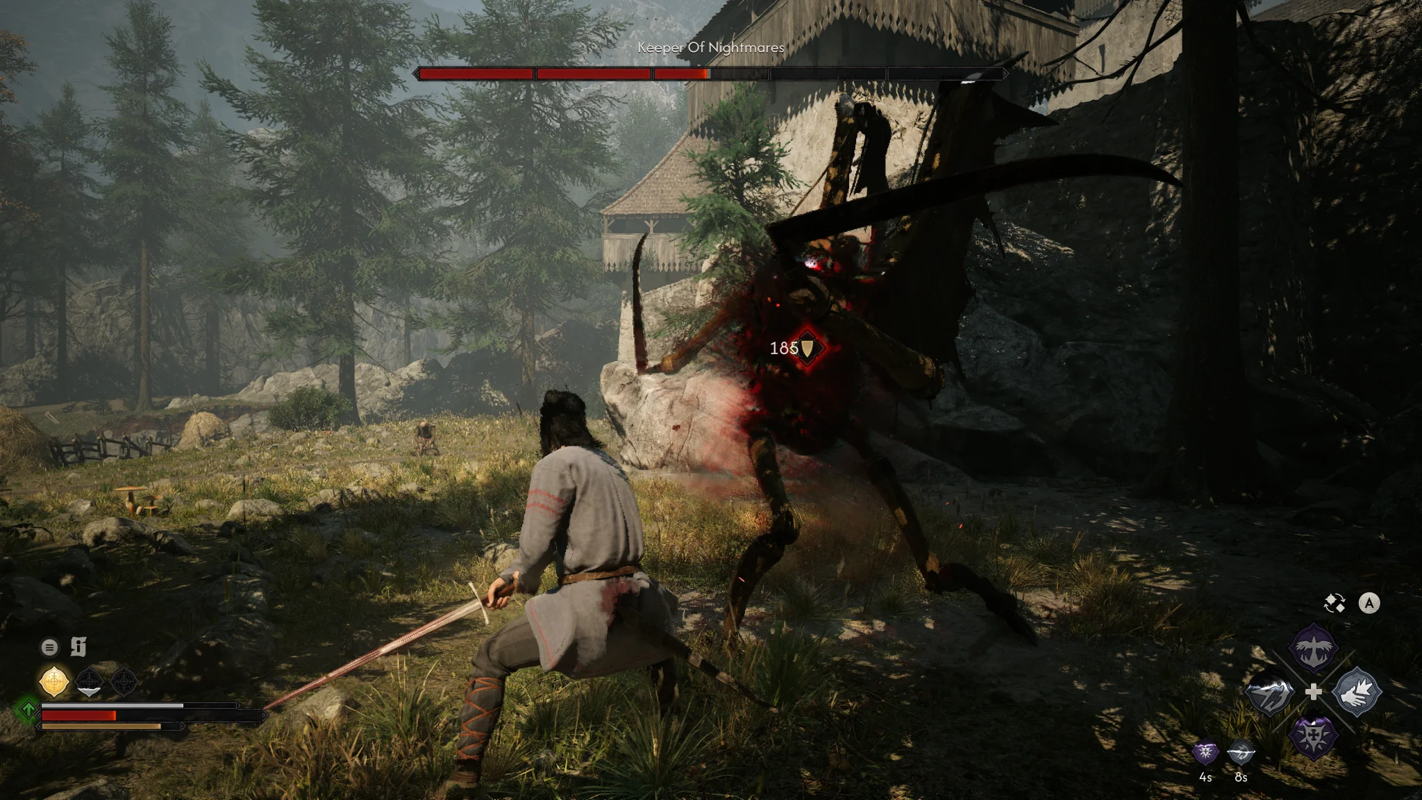 The Blood of Dawnwalker boss savaşı