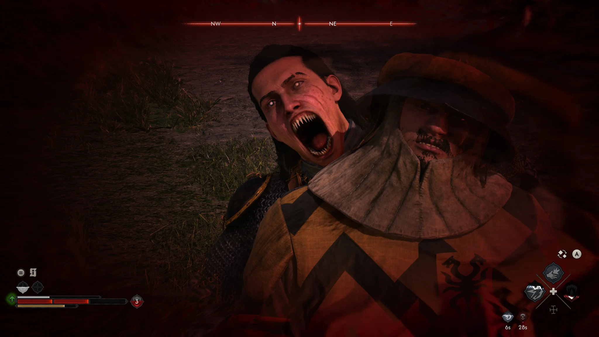 The Blood of Dawnwalker karanlık sinematik sahnesi