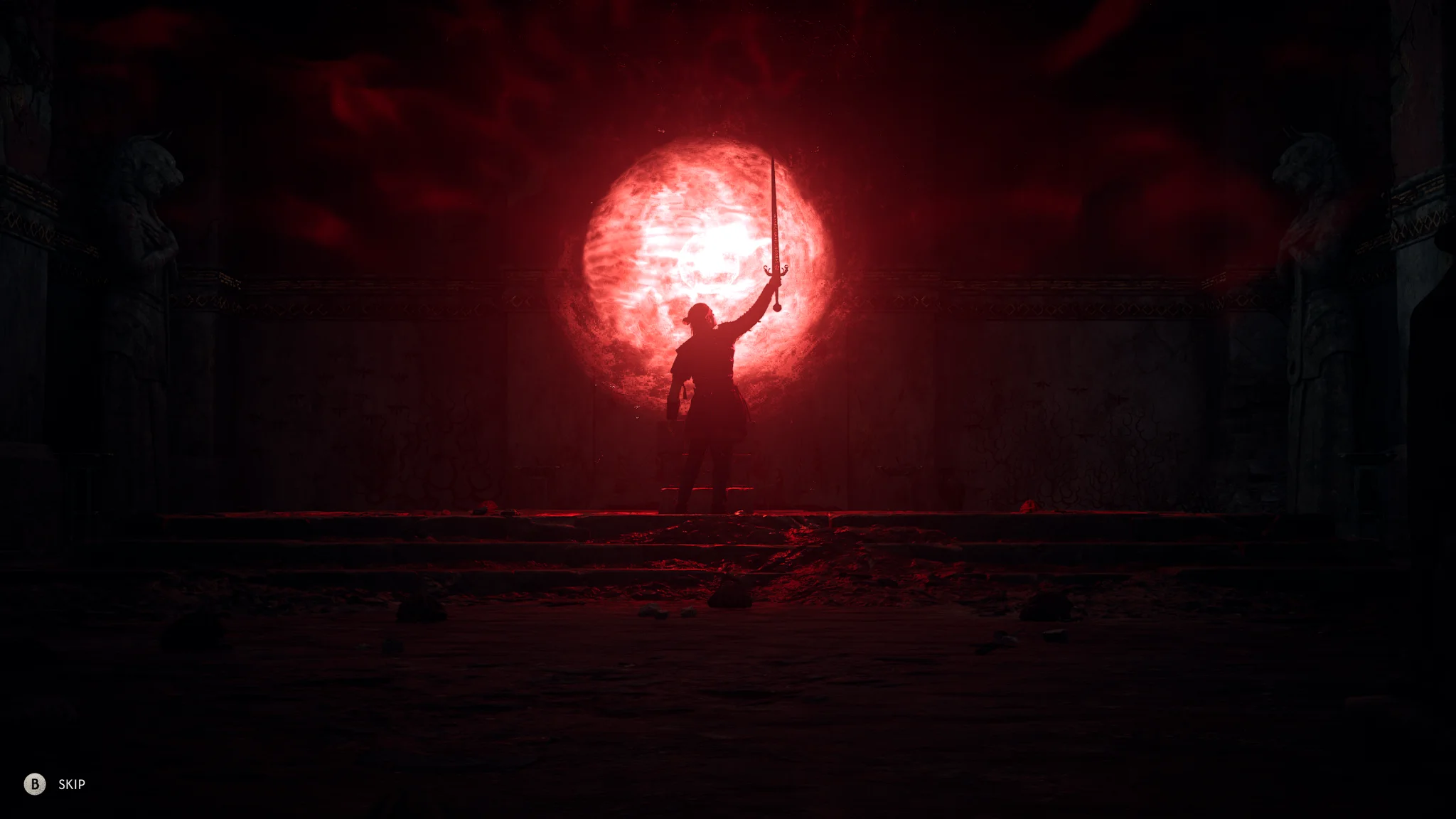 The Blood of Dawnwalker kırmızı portal sahnesi